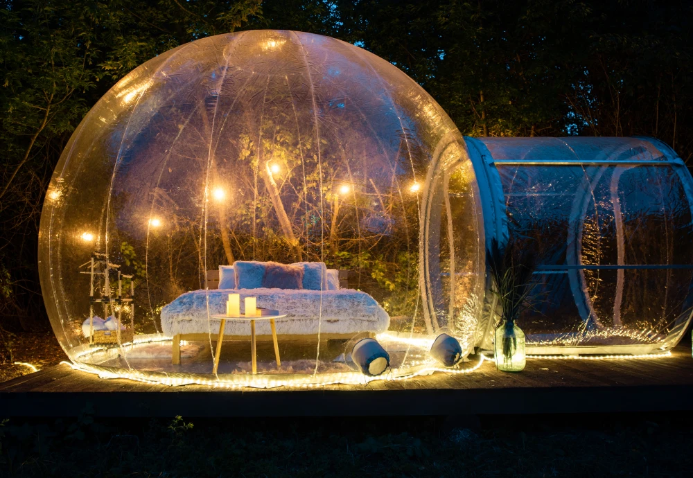 bubble tent outdoor