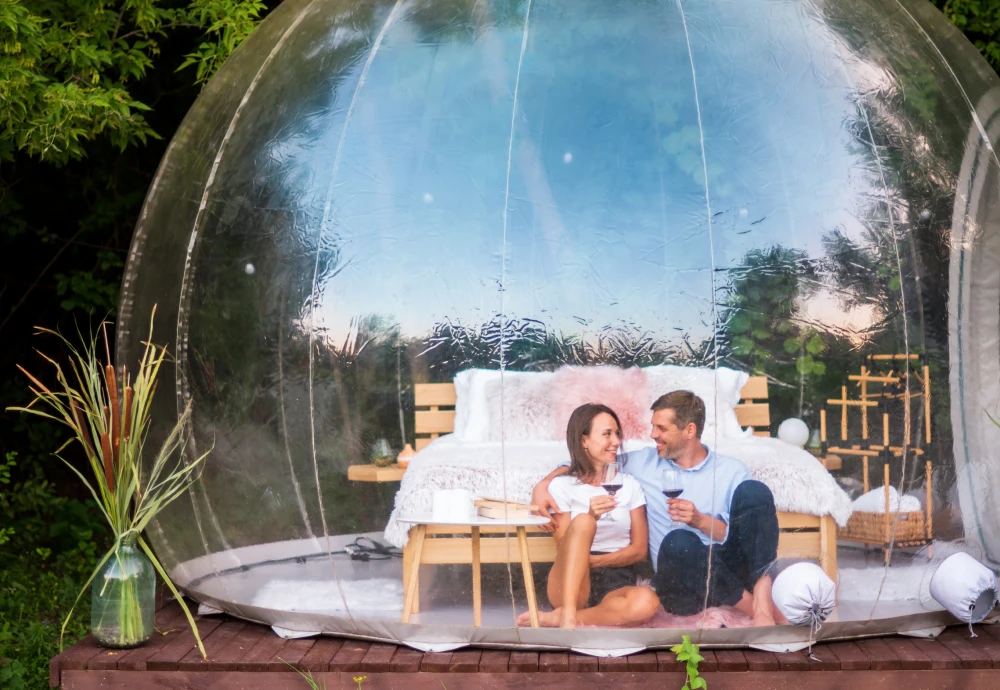 high quality inflatable bubble camping tent